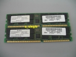 IBM 2 GB Kit (2x 1 GB) Infineon PC2100R ECC FRU 09N4308