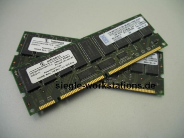 Kit 2 GB (2x 1GB) Infineon PC133R ECC reg. SDRAM, IBM FRU 31P8420