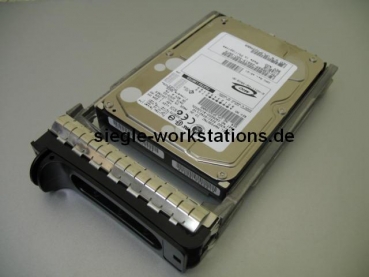 36 GB Fujitsu MAP3367NC U320 SCSI HDD 10K SCA / 80 pin inkl. Dell tray P/N 9D988