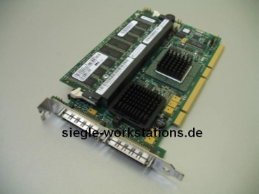 Dell PERC4/DC U320 SCSI RAID Controller, P/N 0KJ926 mit 128 MB RAM, BBU, PCI 64 Bit / 66 MHz