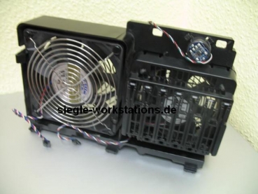 Lüfter Dell P690/T7400 P/N 0KC257 + 0GJ141 CPU/PCI fan für Precision 690, T7400 Workstation