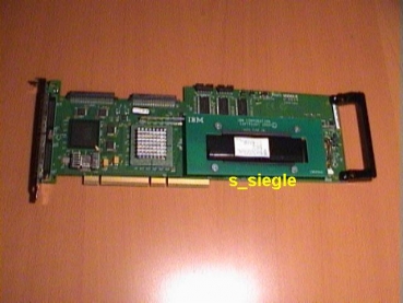 IBM ServeRAID 4M U160 SCSI RAID Controller, FRU 06P57377, 64MB RAM / BBBU, PCI 64 Bit