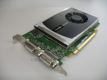 Nvidia Quadro 2000D Grafikk./1 GB RAM/PCIe/2x DVI ports Fujitsu P/N S26361-D1653-V202