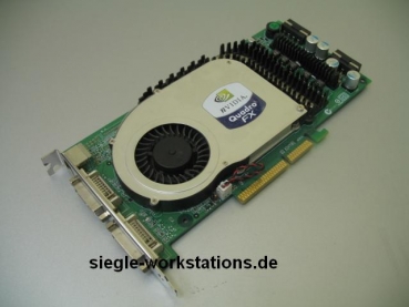 Nvidia Quadro FX 4000 Grafikk./256 MB/AGP/Dual DVI