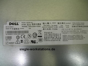 Netzteil Dell PE2900 P/N 0KX823 ATSN Model 7001049-Y0000 für Dell PowerEdge 2900 III Server