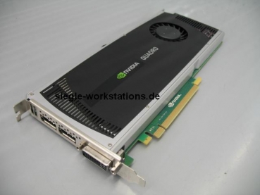 Nvidia Quadro 4000 Grafikk./2 GB RAM/PCIe/1x DVI/2x Display ports