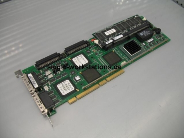 Dell PERC3/QC Quad Channel U160 SCSI Controller P/N 023TCR mit BBU, PCI 64 Bit