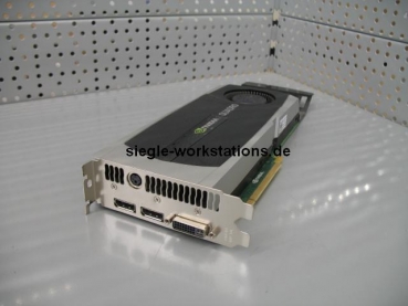 Nvidia Quadro 5000 Grafikk./2,5 GB RAM/PCIe/1x DVI/2x Display ports