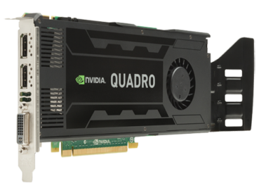 Nvidia Quadro K4200 Grafikkarte/4 GB RAM/PCIe/1x DVI/2x Display ports