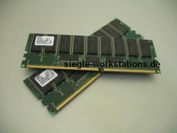 Kit 2 GB (2x 1GB) Samsung PC1600R ECC reg. RAM