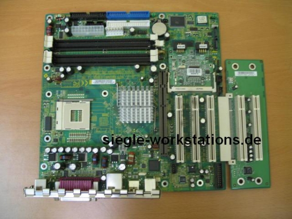 Mainboard IBM FRU 13M7903  inkl. Extender Card FRU 22P9768 / 24P754 für Intellistation M Pro 6230 workstation