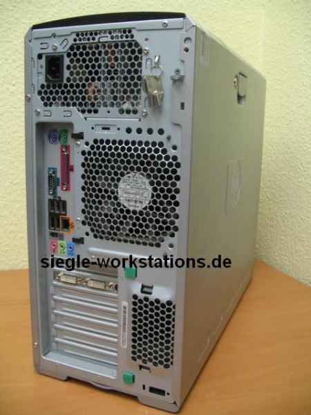 HP xw8400 Workstation ## 2x Xeon 5160 DC @ 3 GHz/16 GB RAM/146 GB SAS HDD/DVDRW/Nvidia Quadro FX 3500