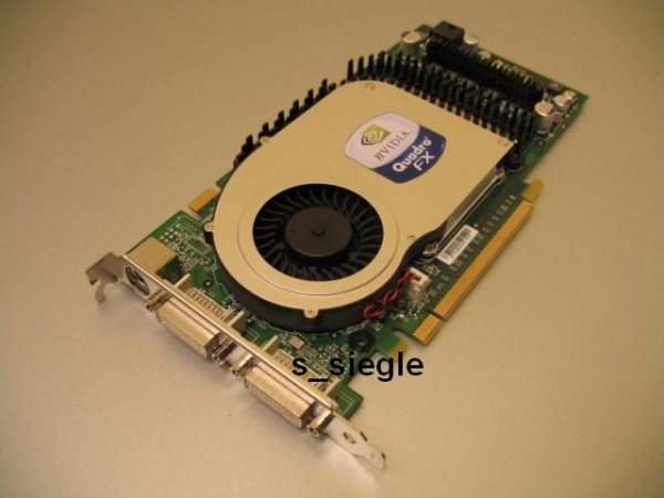 Nvidia Quadro FX 3400 Grafikk./256 MB/PCIe 16x/Dual DVI