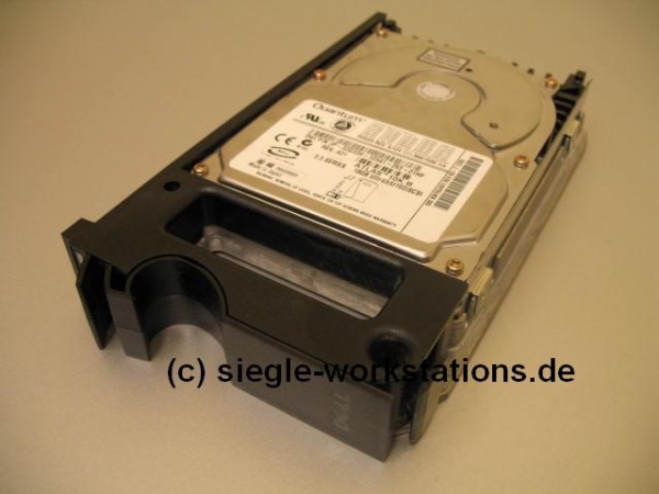 18 GB Quantum Atlas 10K III U160 SCSI HDD SCA/80pin inkl. tray / caddy Dell P/N 5649C / 4649C