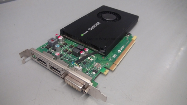 Nvidia Quadro K2200 Grafikkarte PCI-e / 4 GB RAM / 1x DVI port / 2x Display ports