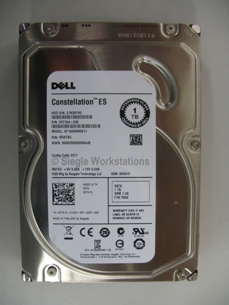 1 TB Dell Constellation ES (Seagate ST1000NM011) SATA Festplatte 8,89 cm (3,5 Zoll)