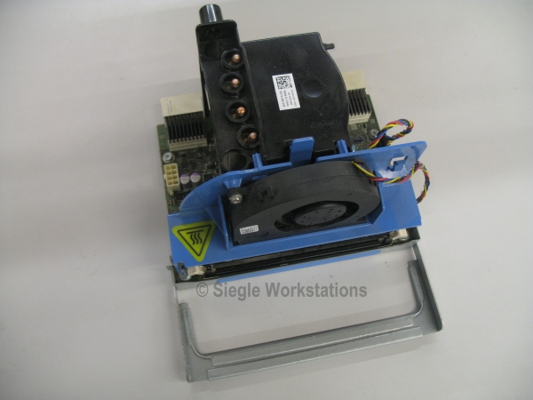 Dell T5500 2th CPU riser board P/N 0F623F, 2th CPU heatsink w. fan P/N 0W567F + memory fan P/N 0U987F für Precision T5500 Workstation