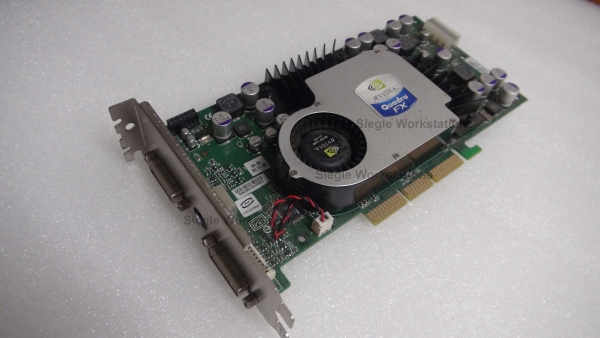 Nvidia Quadro FX 2000 Grafikk./128 MB RAM/AGP 8x/Dual DVI