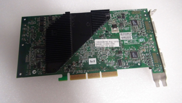 Nvidia Quadro FX 2000 Grafikk./128 MB RAM/AGP 8x/Dual DVI