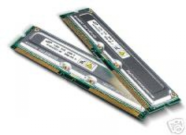 Kit 512 MB (2x 256 MB) Samsung RDRAM PC800-40 MR16R1628AF0-CM8