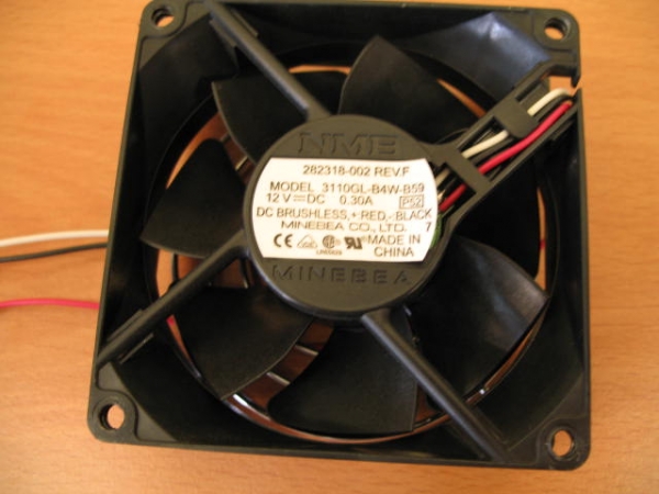 Lüfter HP XW6000 P/N 282318-002, für HP XW6000 Workstation (rear-fan)