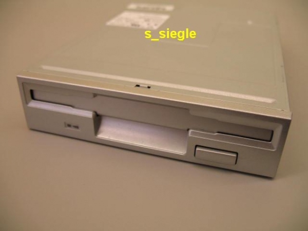 Floppy drive 1,44 MB Sony MPF920, Diskettenlaufwerk silberne Frontblende