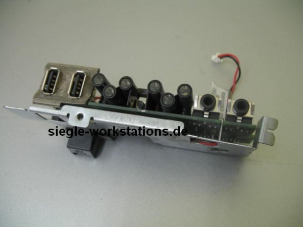 Front- USB I/O Panel Assembly Dell P490 P/N GD001 ODER 0PC287 für Precision 490 Workstation