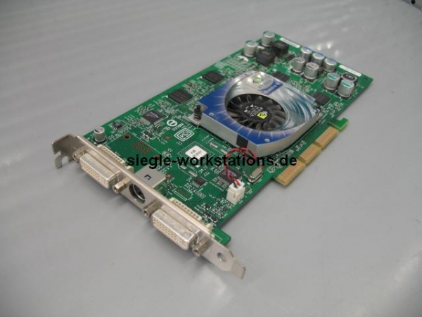 Nvidia Quadro4 980 XGL Grafikk./128 MB/AGP 8x/Dual DVI, HP P/N 308961-002