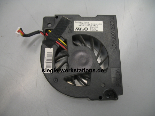 Lüfter Dell M90 P/N J5455 Toshiba MCF-J02AMA  fan für Dell Precision M90 Mobile Workstation