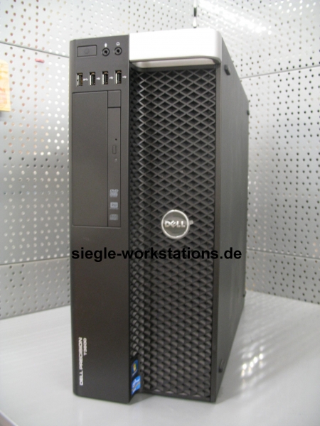 Dell Precision T3610 Workstation # Xeon E5-2690v2 10-Core @ 3,0 GHz/DVDROM/32 GB RAM/500 GB SSD/Nvidia Quadro K420 Grafikkarte