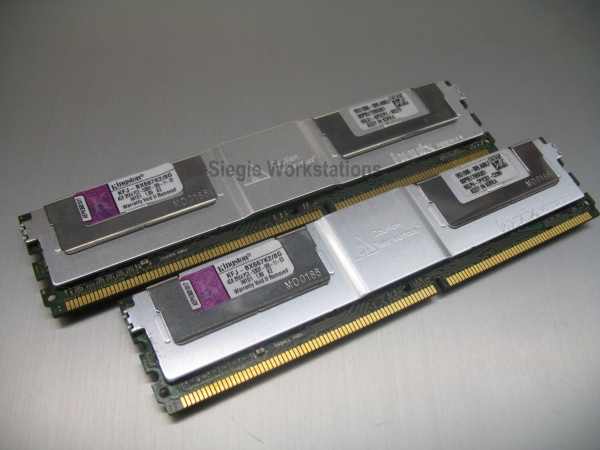 Kit 8 GB (2x 4GB) Kingston PC2-5300F ECC KFJ-BX667K2/8G FB-DIMM RAM