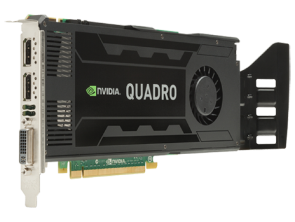 Nvidia Quadro K4200 Grafikkarte/4 GB RAM/PCIe/1x DVI/2x Display ports