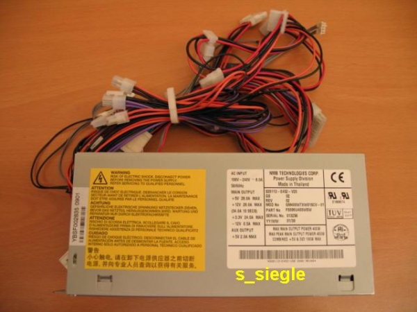 Netzteil FSC Celsius 670 P/N S26113-E465-V20 für Fujitsu-Siemens Celsius 670 Workstation