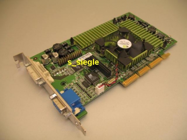 Nvidia Quadro 2 Pro Grafikkarte/64 MB/AGP 4x