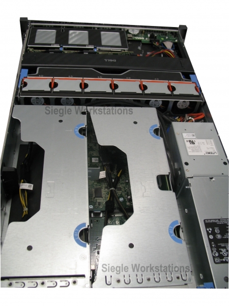 Dell Precision R5500 rackmount Workstation # 2x Xeon L5640 Hexa Core/24 GB RAM/2x 320 GB SATA HDD/DVDROM/Nvidia Quadro NVS 300 Grafikk.