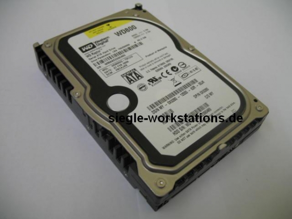 80 GB WD Raptor WD800GD-75FLC3, DCM: HBCAJAB 10K SATA HDD