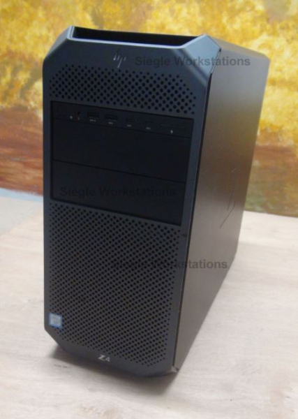 HP z4 G4 Workstation # Xeon W-2123 Quad Core @ 3,6 GHz/ 1 TB NVMe M2 SSD - RAM Optionen, Grafikkarte bei Bestellung auswählen